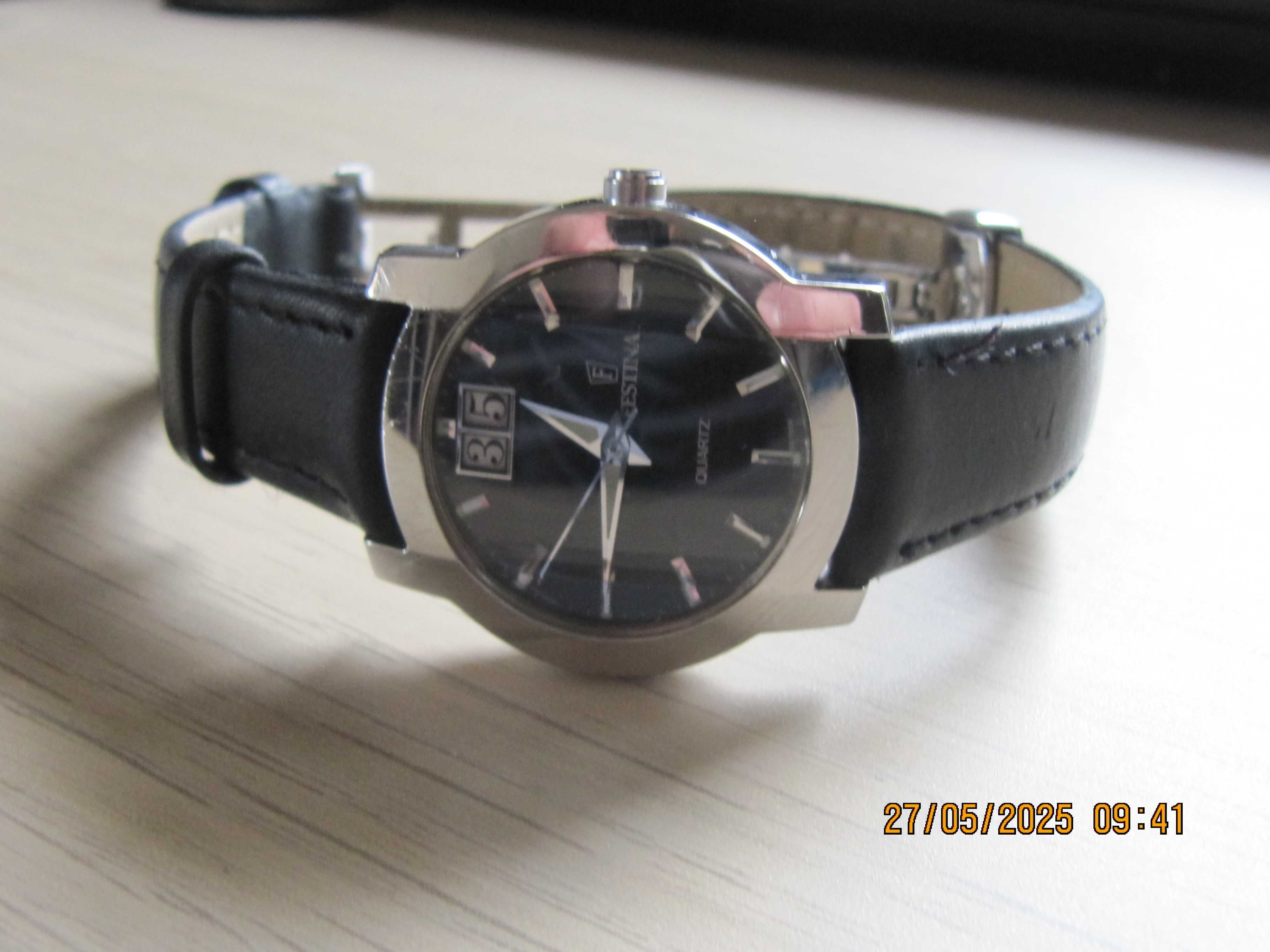 Festina 6675 z podwójną datą oryginalny zegarek damski