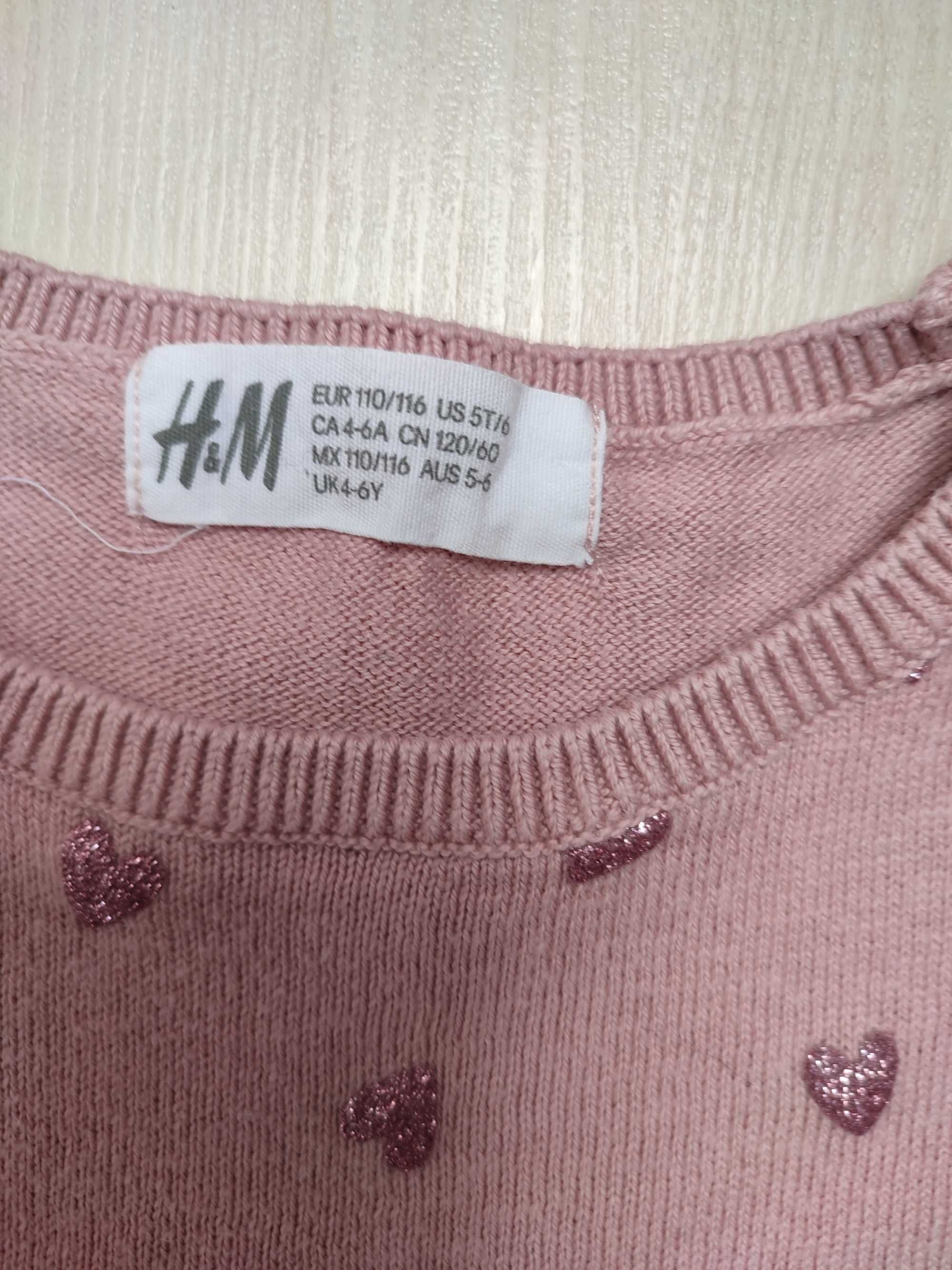 Swetry H&M 110/116