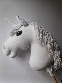 Hobby horse Jednorożec unicorn biały
