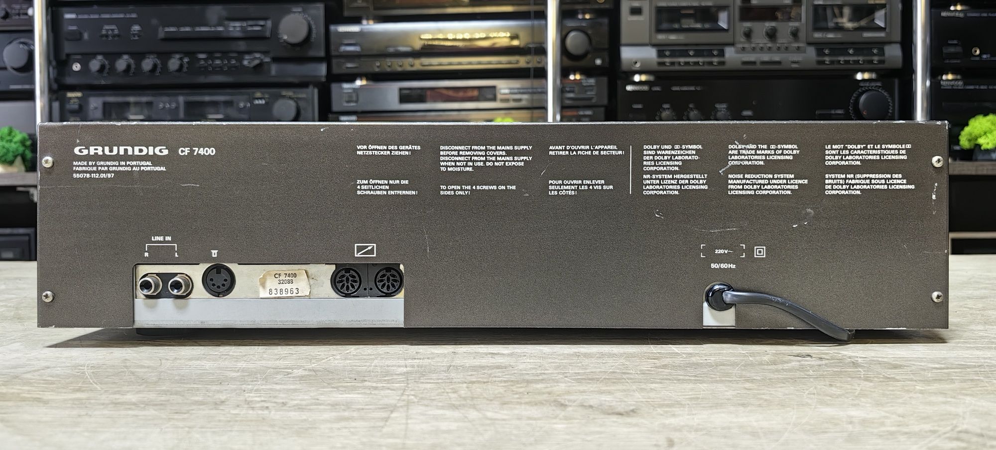 Касетний програвач Grundig CF 7400/Дефект