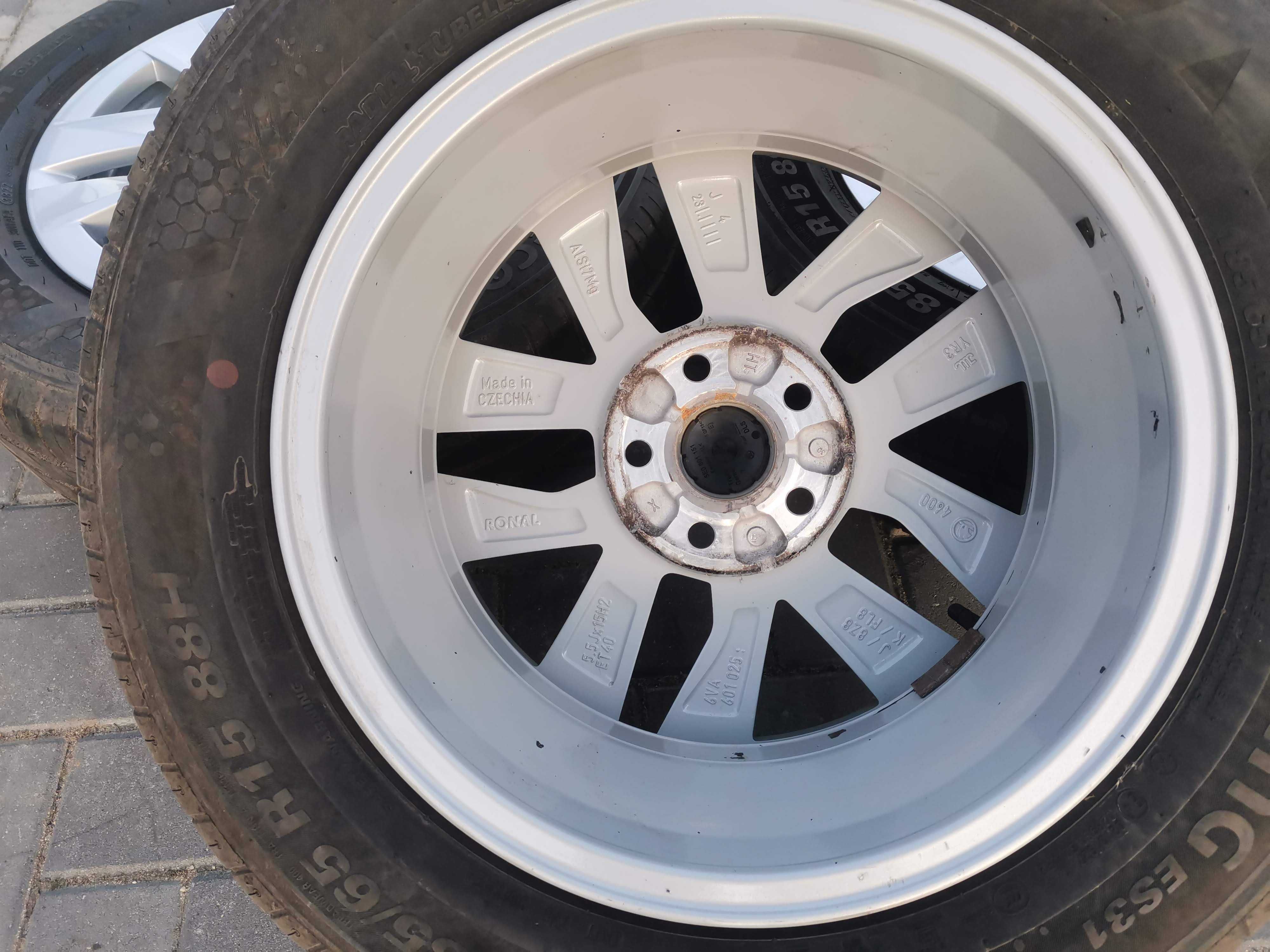 Felgi Skoda FABIA IV Rapid VW Polo 5.5Jx15H2 5x100 ET40