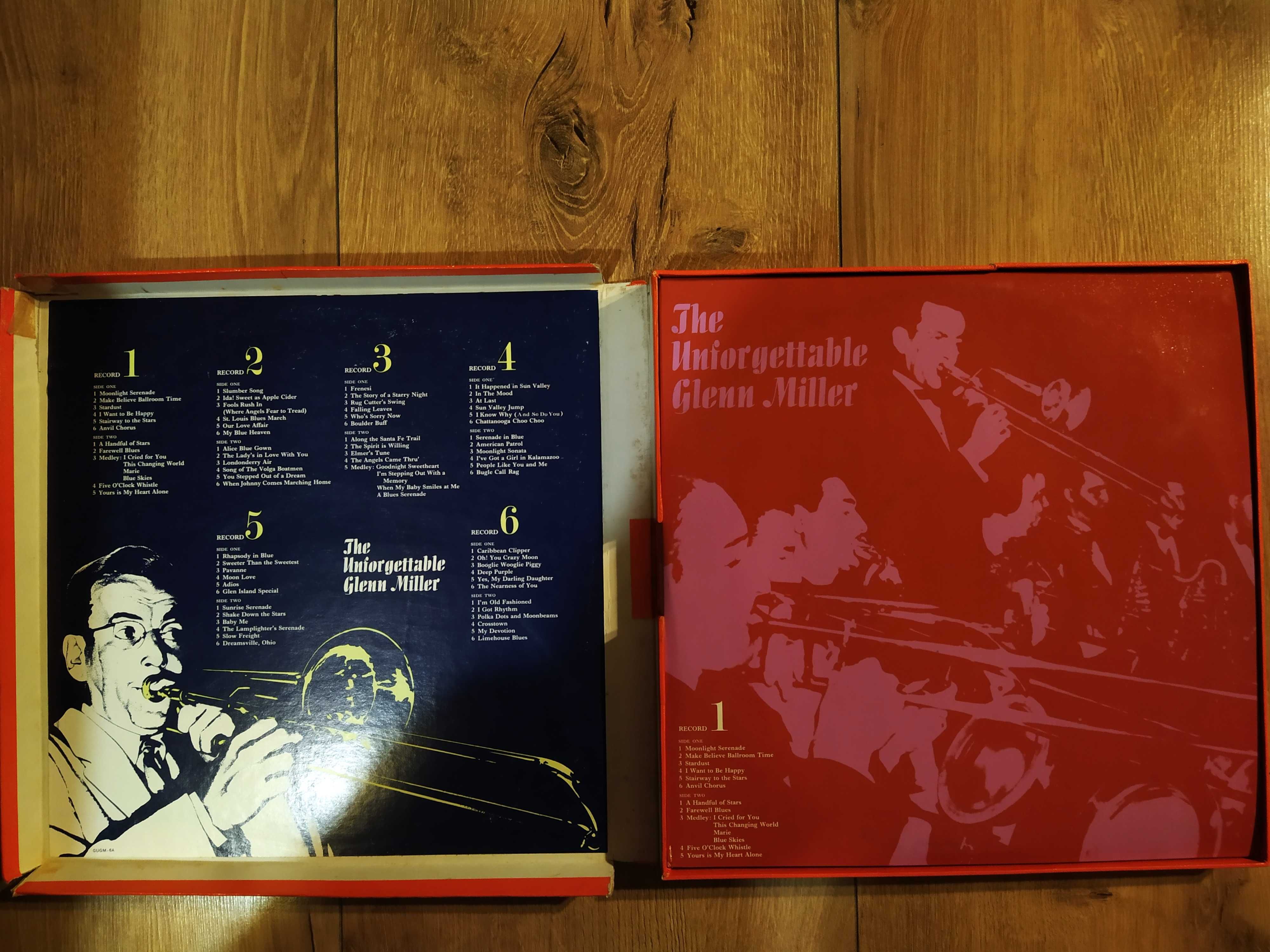 Glenn Miller Winyl - The Unforgettable - 6 płyt, kolekcja,prezent,mint