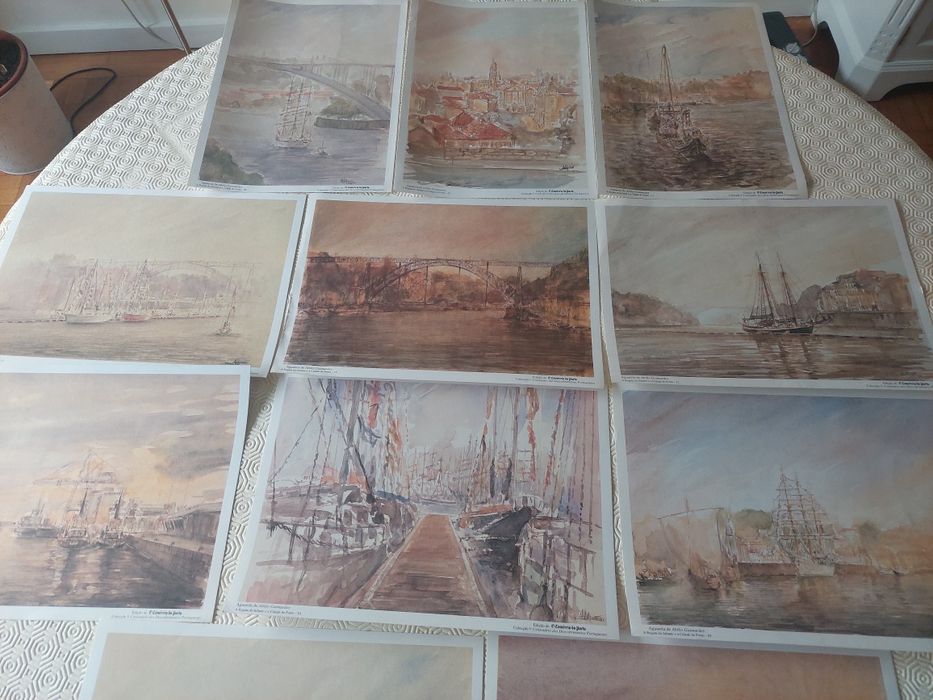 Aguarelas - coleção V centenário dos descobrimentos portuguesesde Abíl