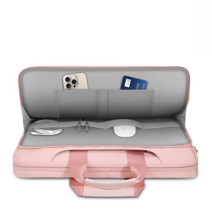 Torba Tech-Protect PocketBag DO Laptopa 15-16" Ochrona 360° Różowa