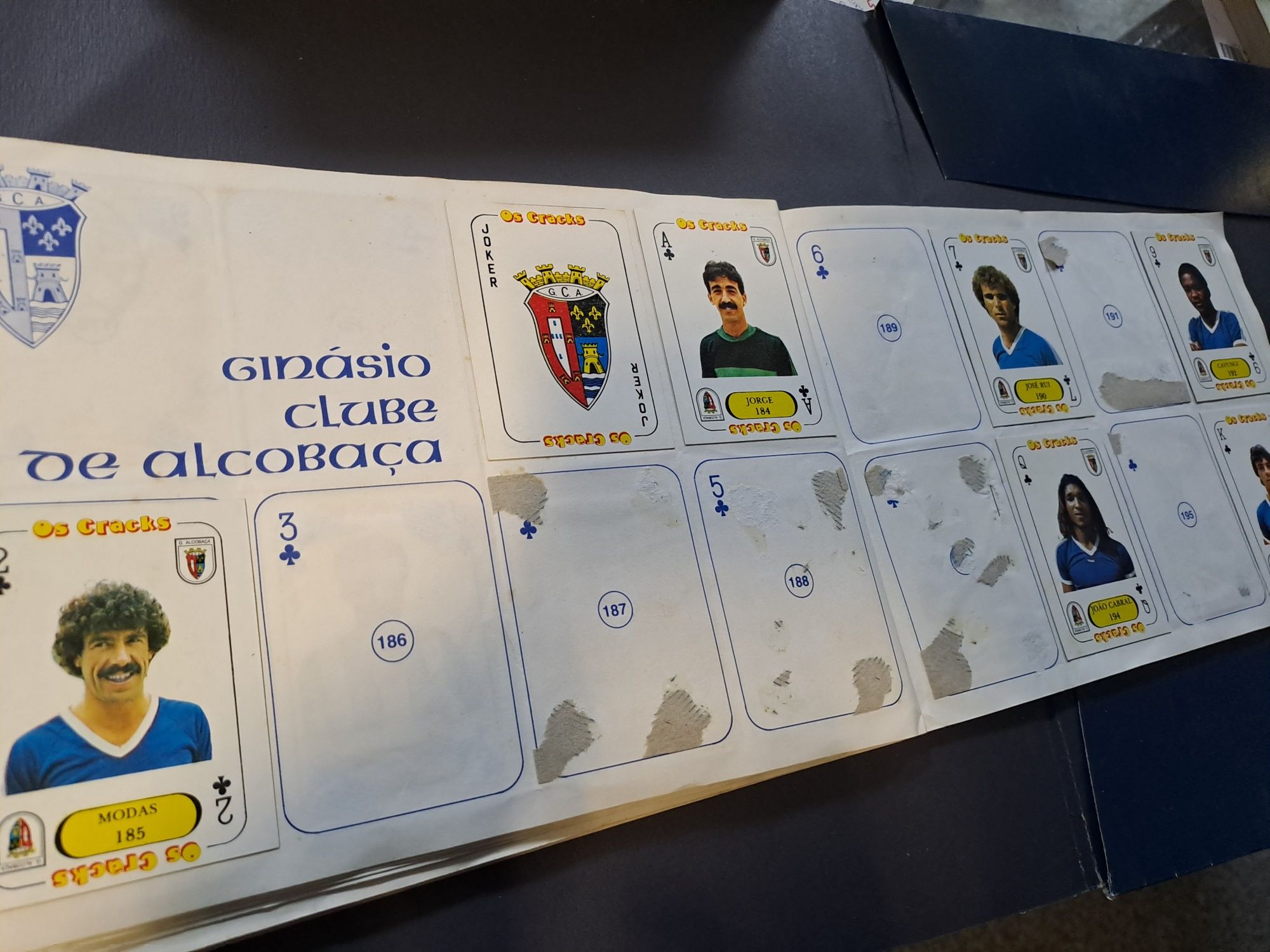 Caderneta Os Cracks 82/83