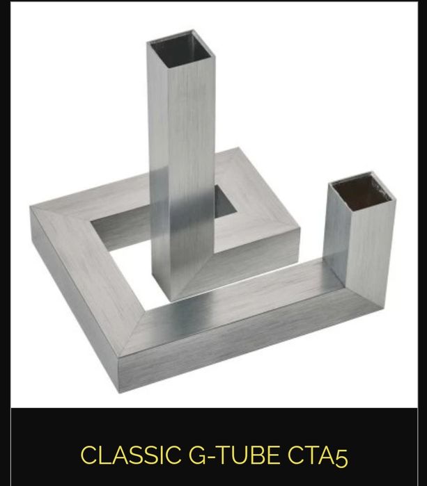 Nowoczesny design- metalowy świecznik firmy Ambiente