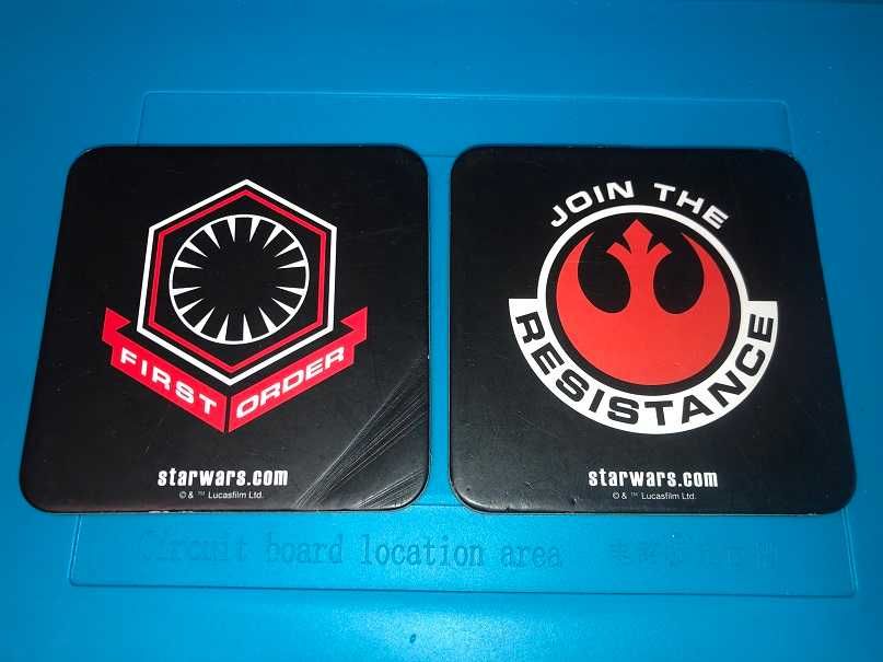 STAR WARS - Kylo Ren oraz Rey - 2 podstawki pod kubek