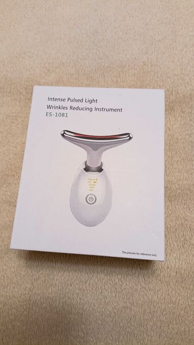 Масажер електро для обличчя та шиї ES-1081 мікрострумовий вібраційний