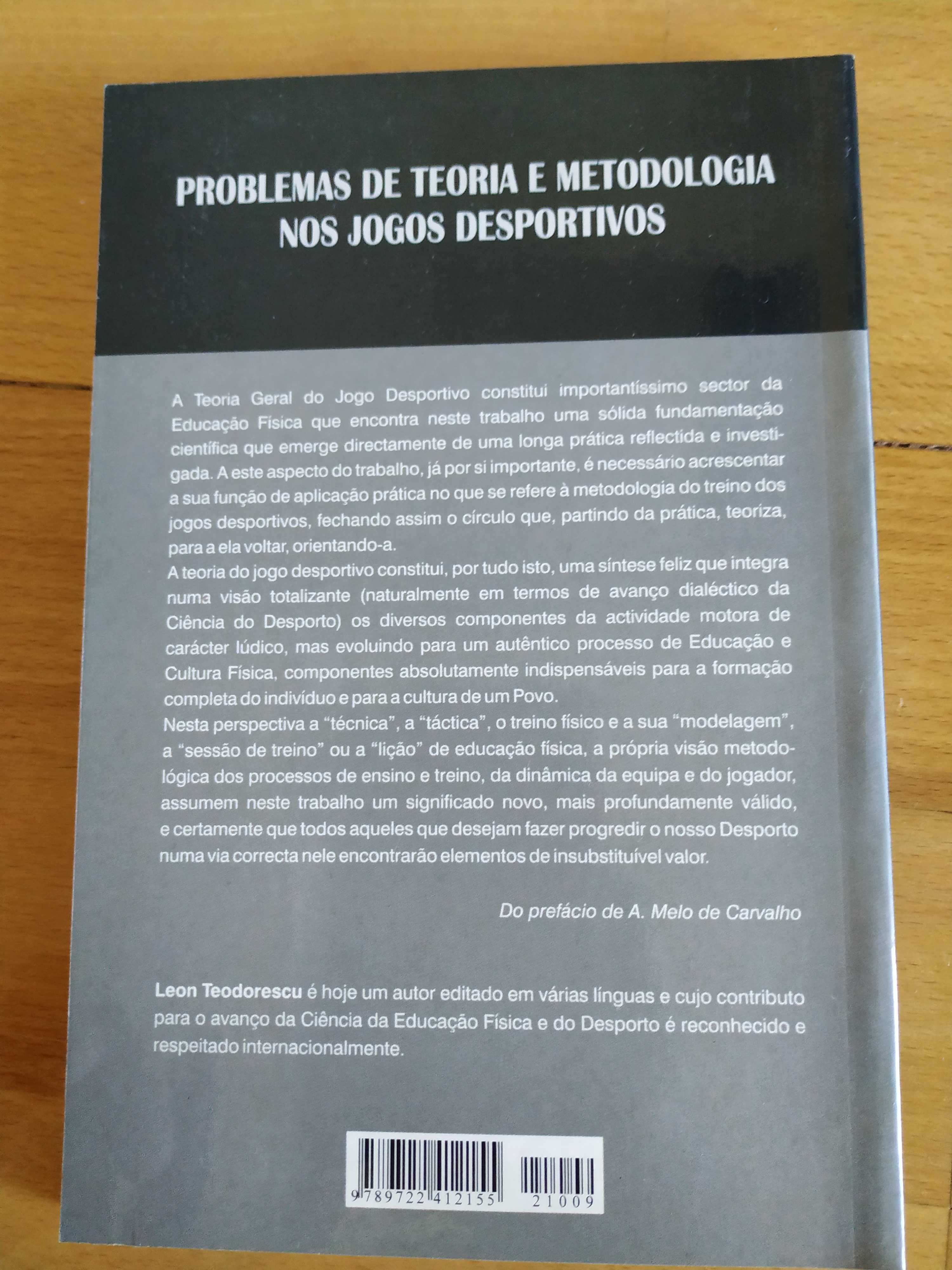 Problemas de teoria e metodologia nos jogos desportivos " Leon Teodor.