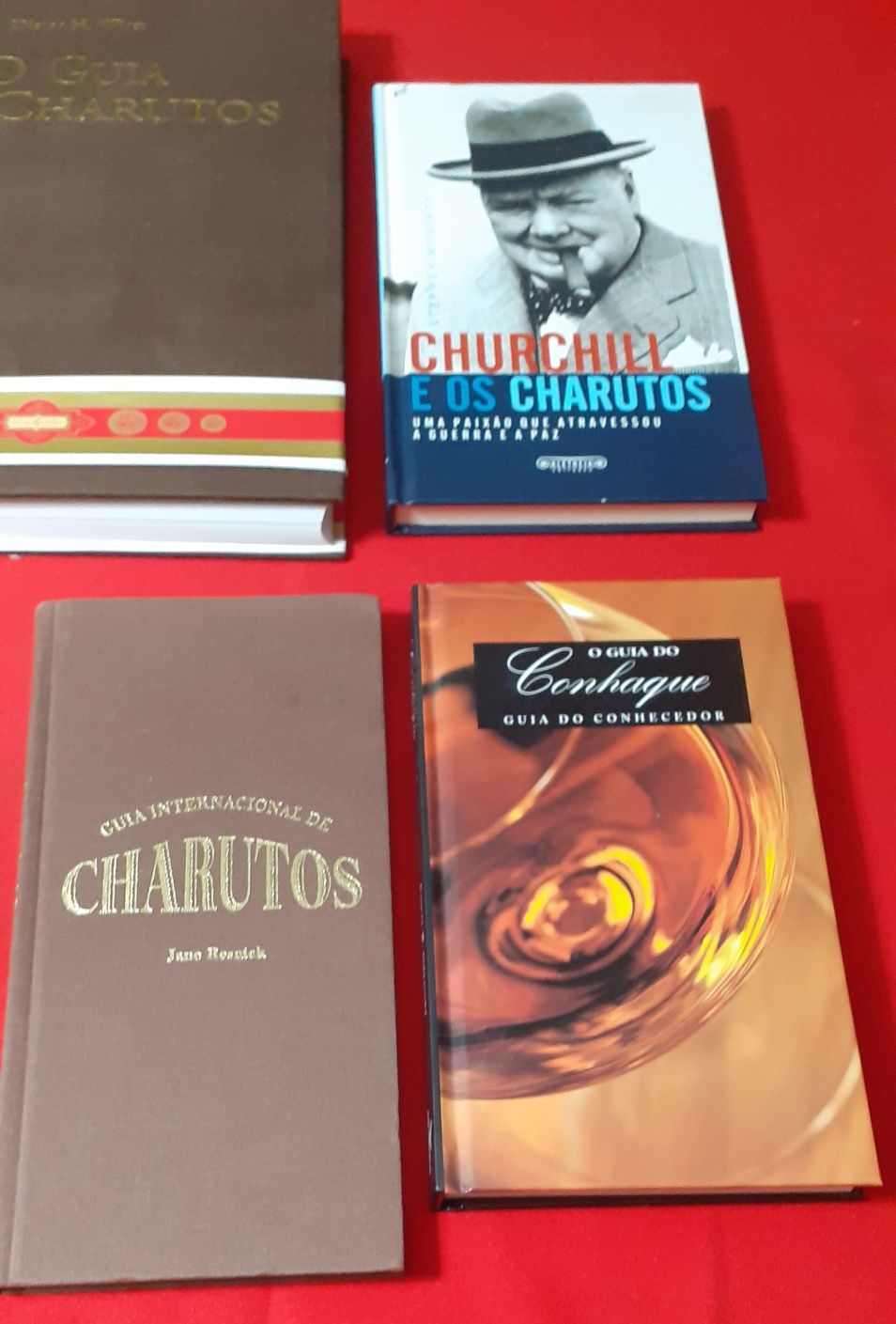 Charutos Cognac e Real companhia livros