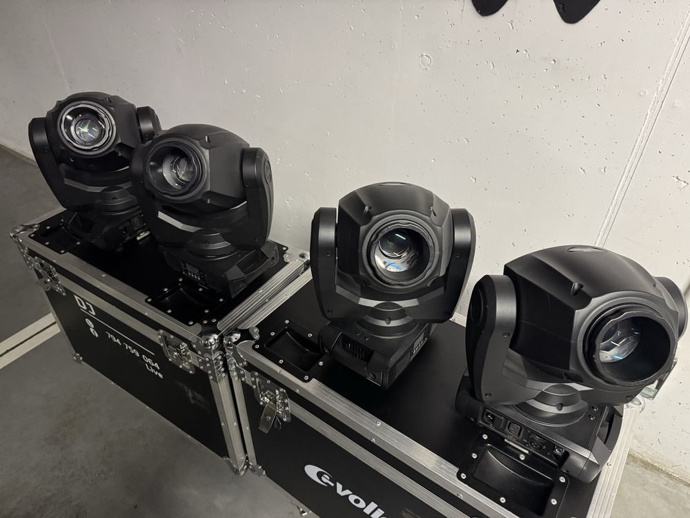 4x ADJ American DJ Inno Spot PRO. Głowy ruchome dla DJa, Zespołu.