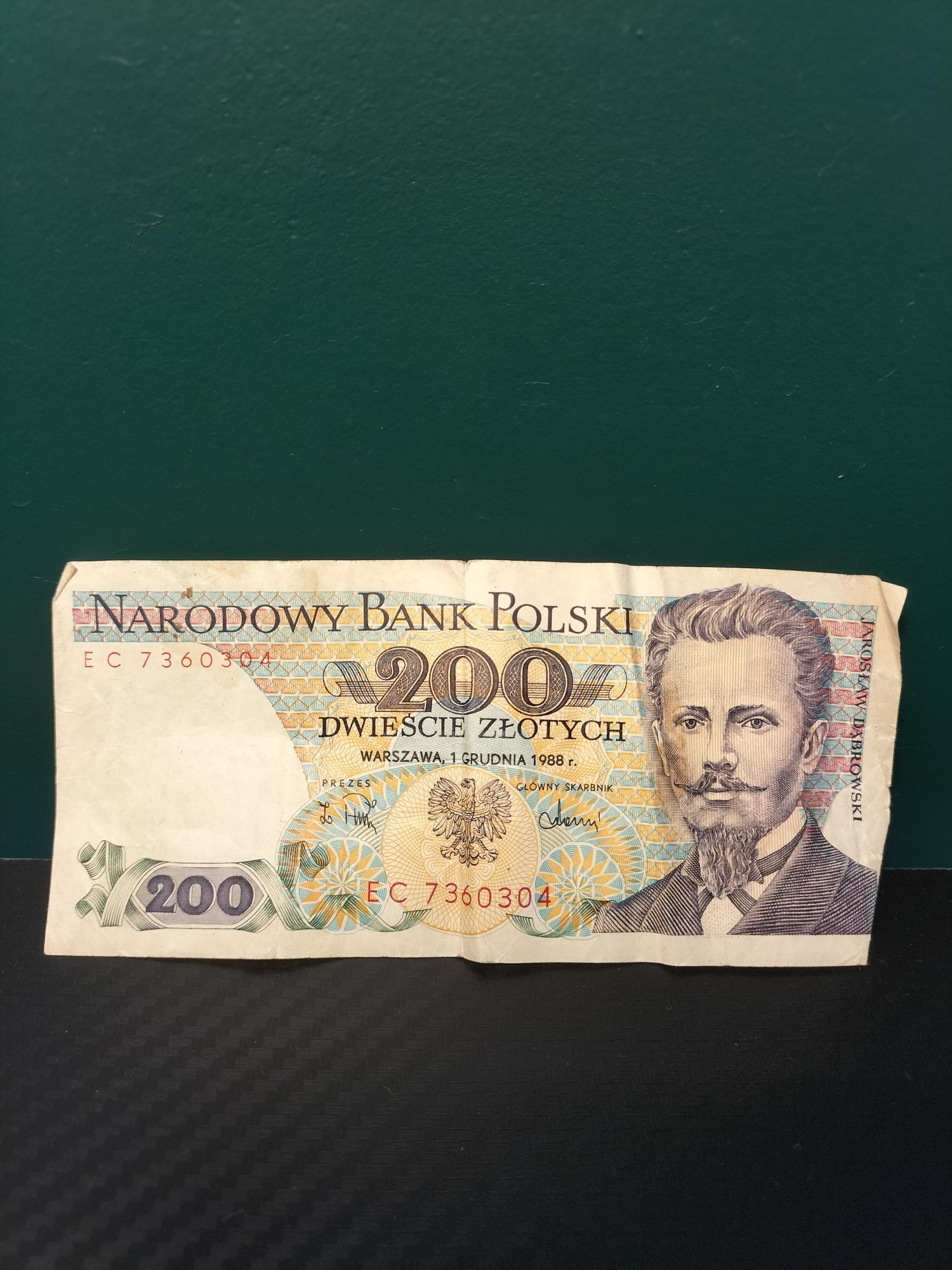 200zł z 1 grudnia 1988r.