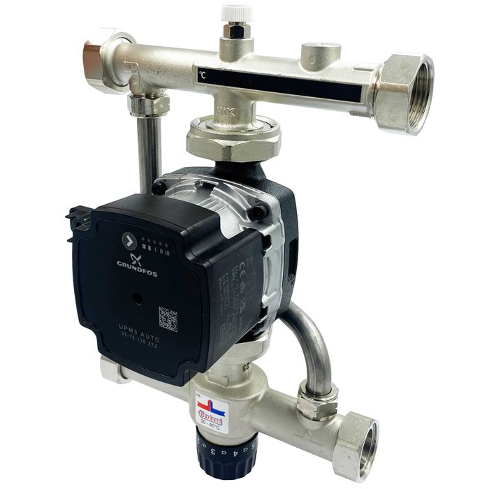 Grupa Mieszająca 1'' Pompowa Do Podłogówki Do Rozdzielaczy Barberi