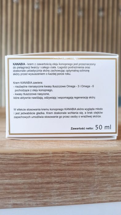 Krem do twarzy - Kanabia 50ml
