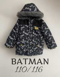 Batman 110/116 zimowa kurtka George superbohater