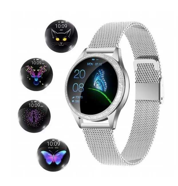 Smartwatch Oromed Oro Smart Crystal srebrny ttst8
