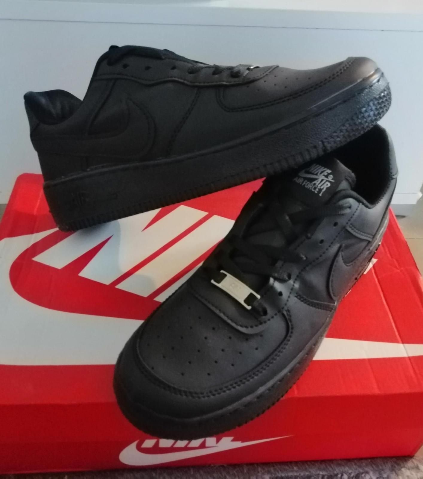 czarne Nike air force one nowe buty Nike force