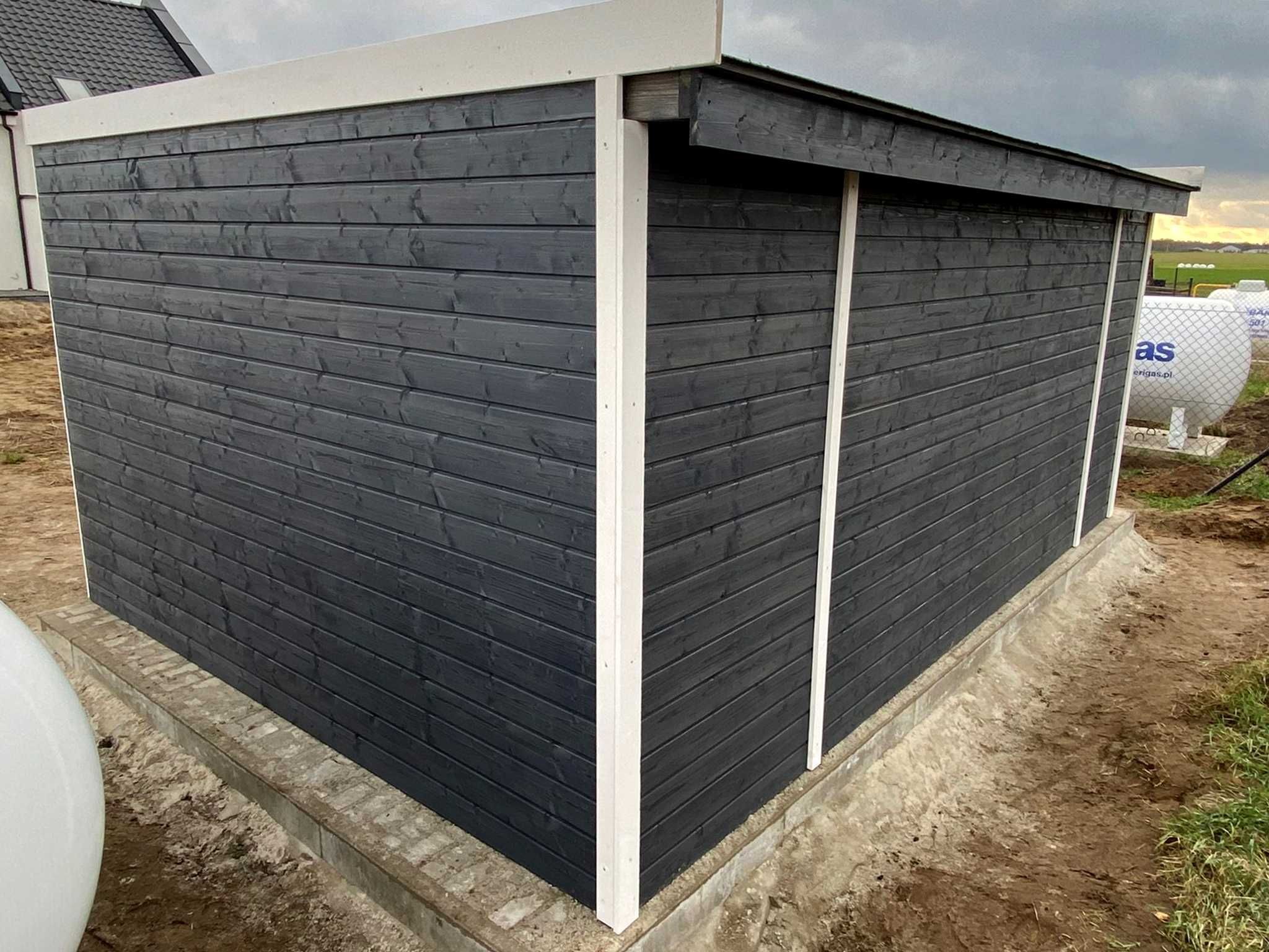 Nowoczesny domek narzędziowy 3m x 5m Altanka drewniana domek PRODUCENT