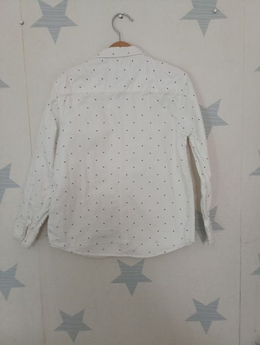 Biała koszula r.122 Zara chłopiec wiek 6-7 lat