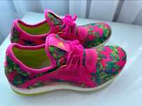 ADIDAS pureboost women - shock pink semi solar slime 38.5