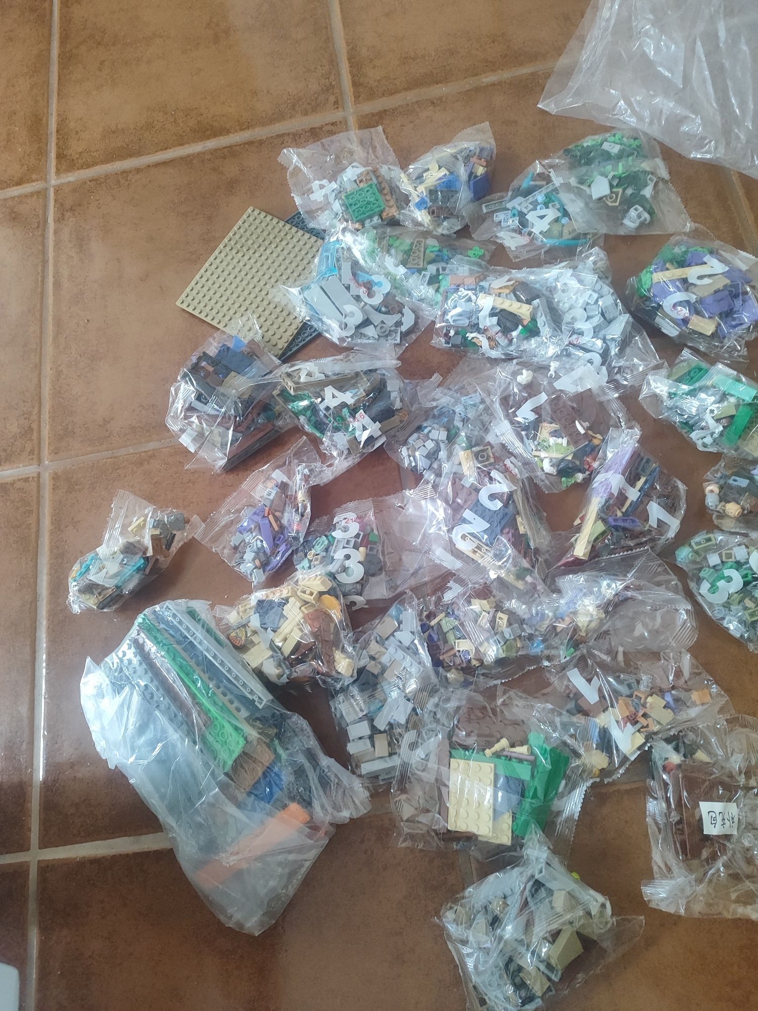 Castelo/dragão de Legos