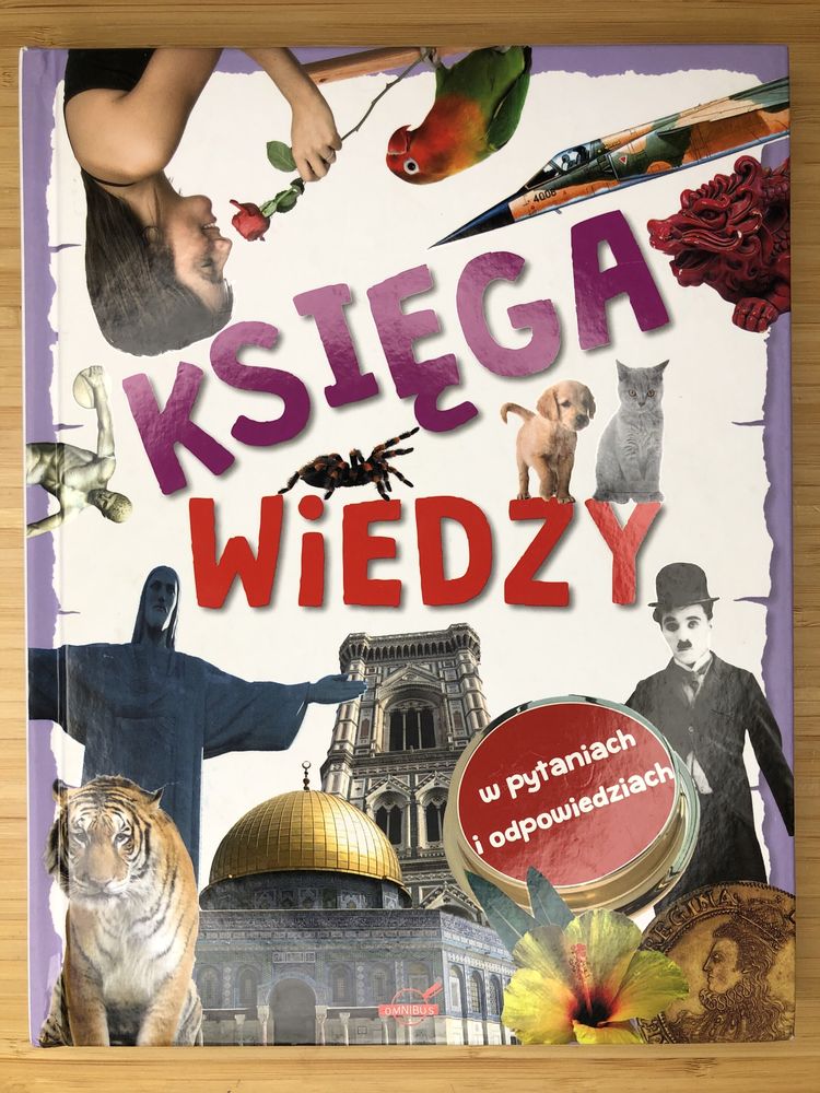 Książka dla dzieci "Księga wiedzy w pytaniach i odpowiedziach"