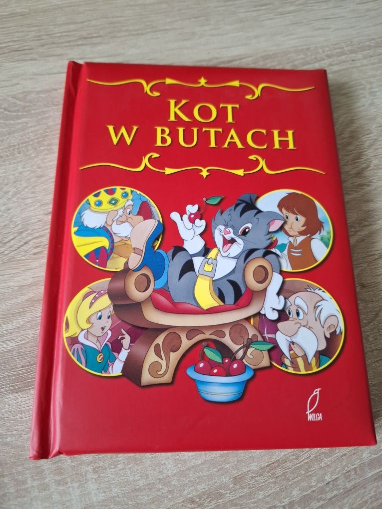 Książeczka dla dzieci Kot w Butach