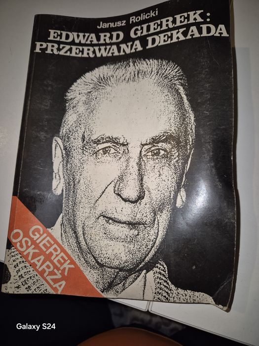 Książka o Edwardzie Gierku