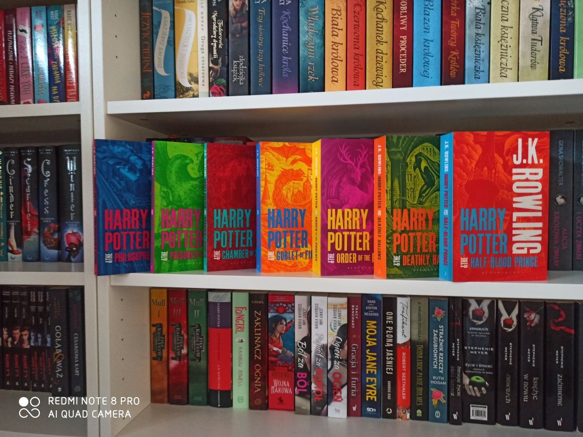 Harry Potter seria 1-7 ang J. K. Rowling wersja limitowana