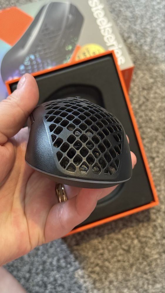 Mysz gamingowa bezprzewodowa Steelseries Aerox 3 Wireless czarna