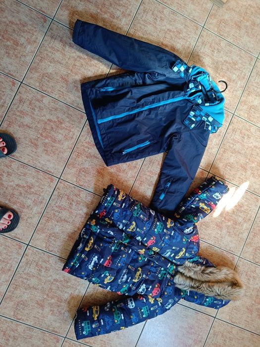 Zimowe kurtki dla chłopca 122