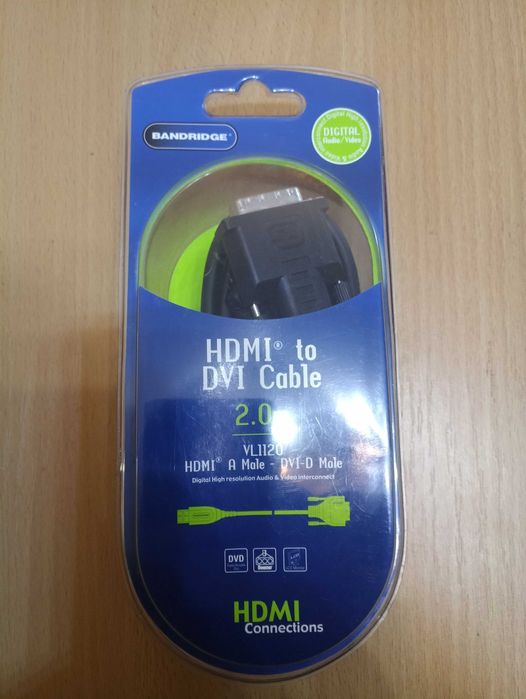 кабель Bandridge HDMI to DVI cable 2 метра