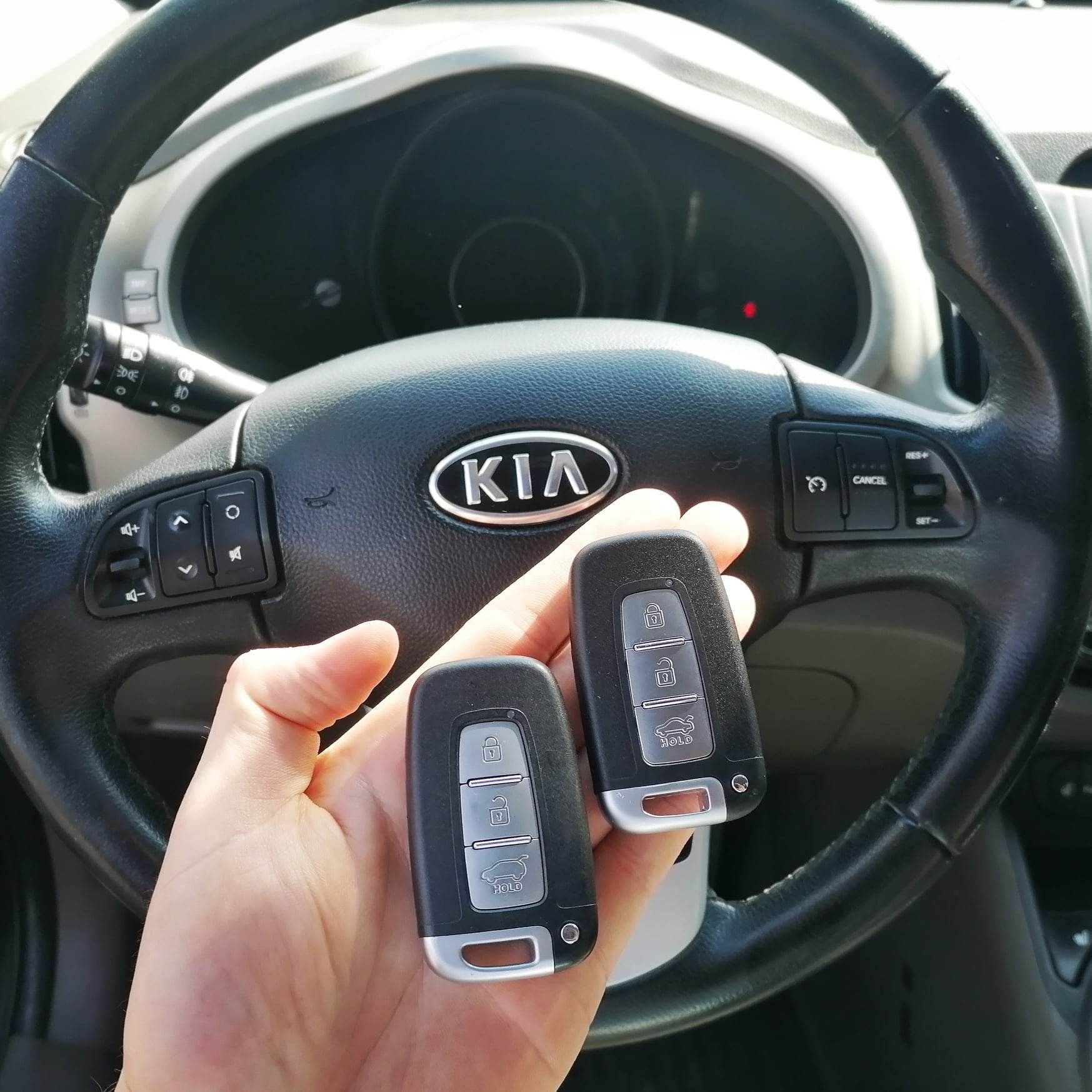 Dorabianie kluczy samochodowych Hyundai Kia