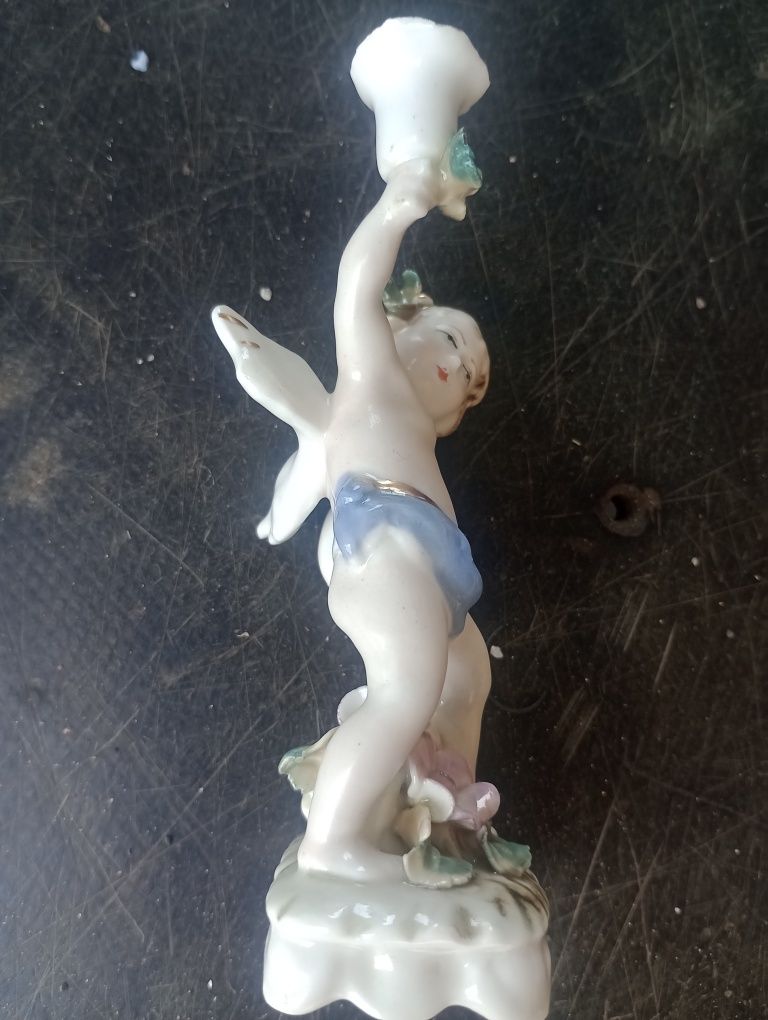 Świecznik aniołek cherubinek