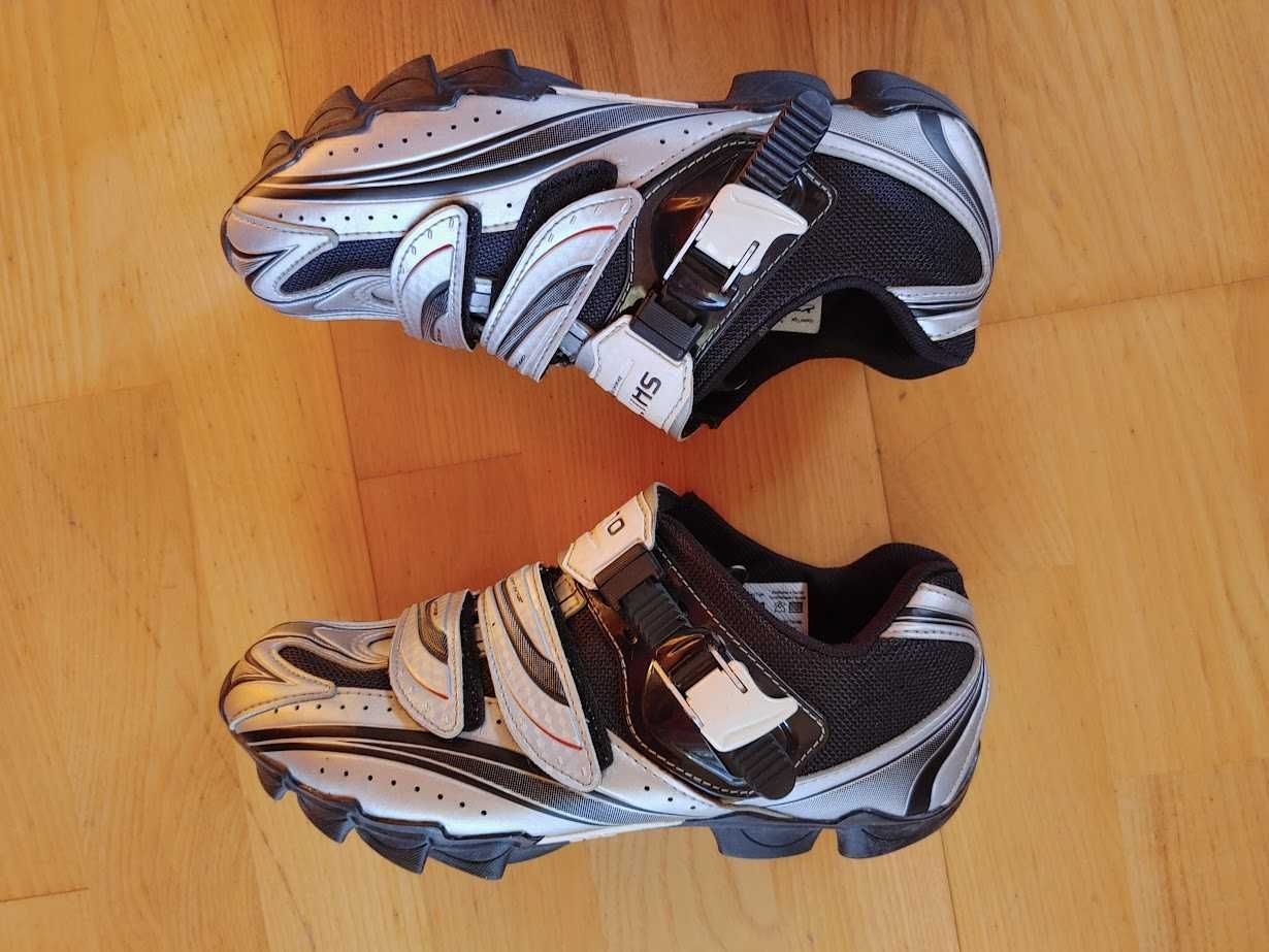 Super buty kolarskie z blokami m. Shimano SPD M087 r. 41