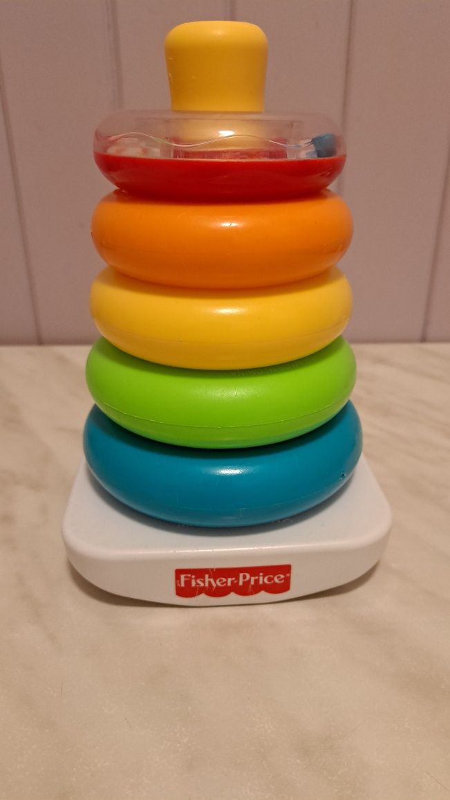 Piramidka z kółek  Fisher Price