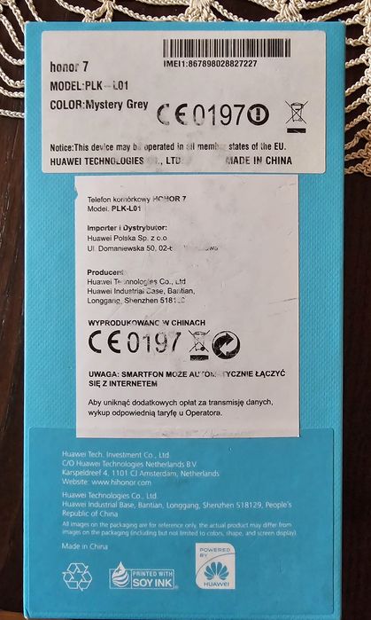 Telefon Honor 7 PLK-L01