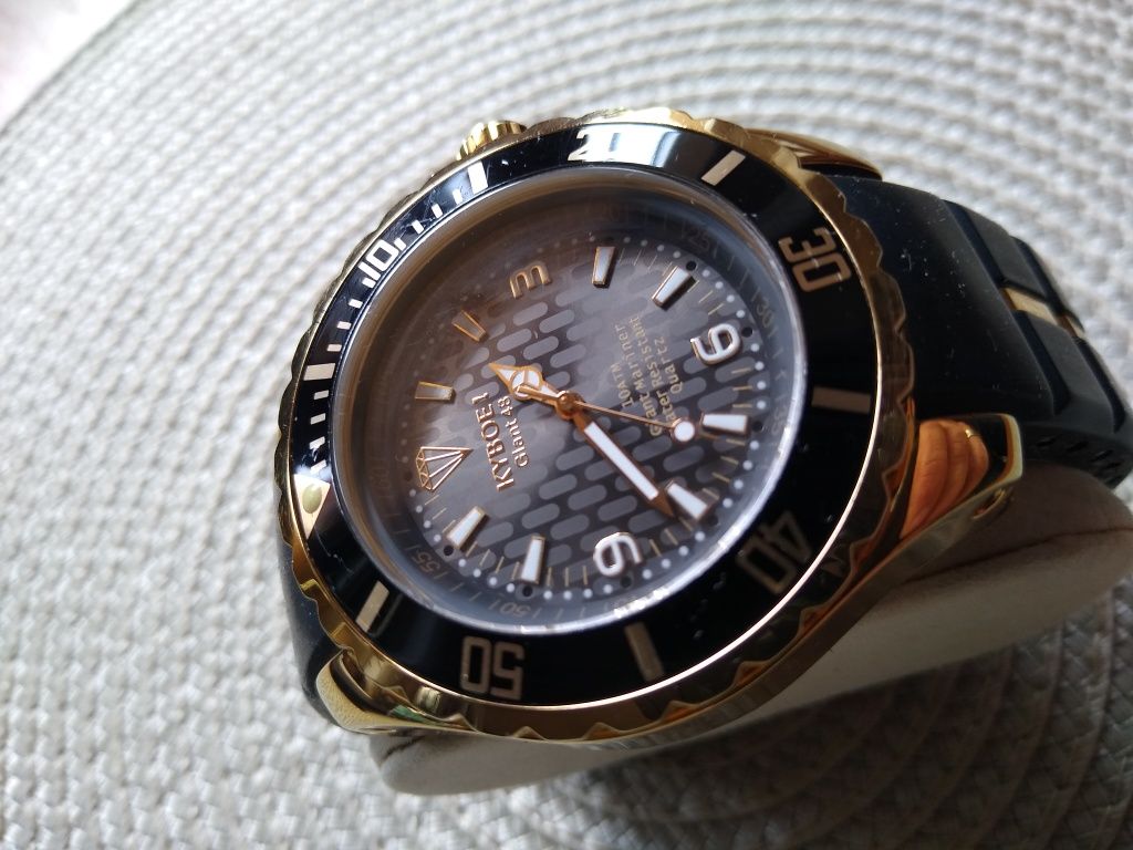 Zegarek męski holenderskiej marki KYBOE