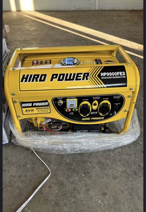 НОВІ Генератори бензинові HIRO Power 3.5 кВт
