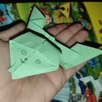 Жабка     оригами
