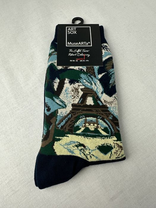 Musearta skarpetki z motywem Robert Delaunay
