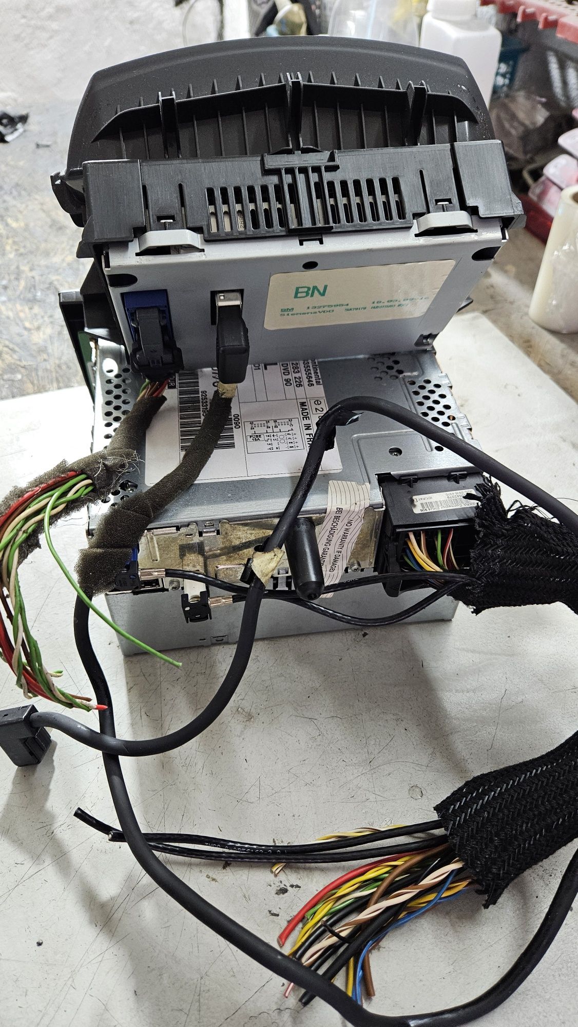 Radio nawigacja DVD90 Navi kolorowa opel zafira b astra h komplet
