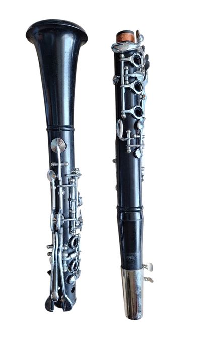 Klarnet B&S z futerałem – instrument szkolny, do renowacji