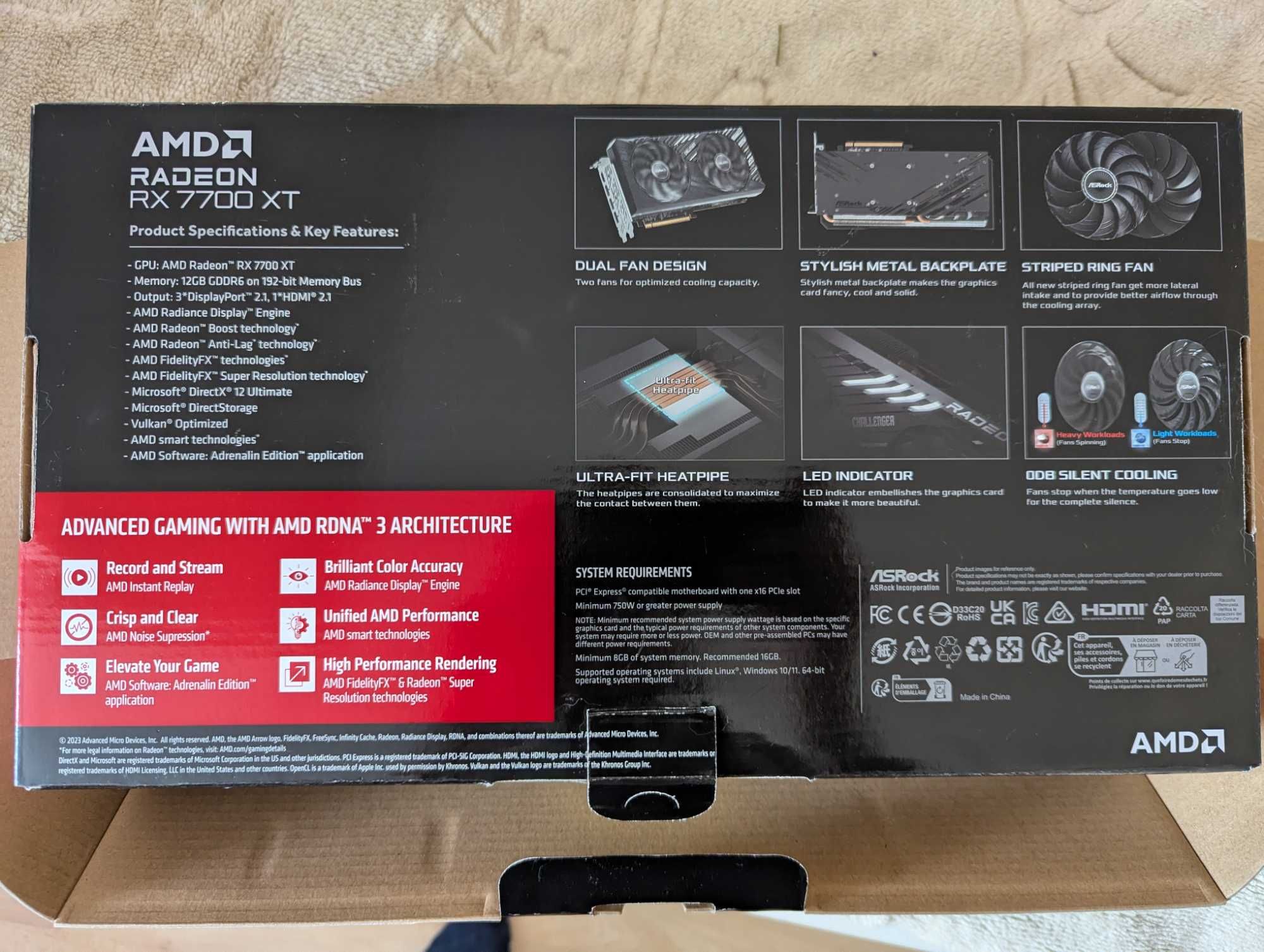 Karta graficzna rx 7700 xt