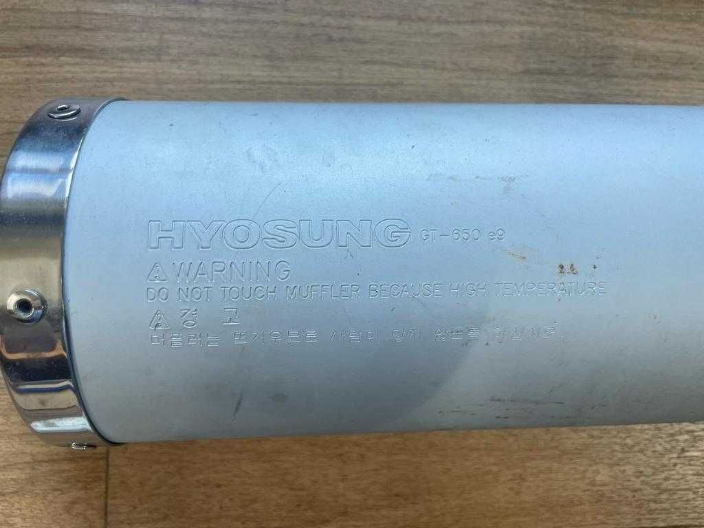 ESCAPE PONTEIRA PARA HYOSUNG GT 650 R SPORT 2004 a 2007