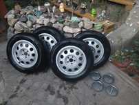 Alufelgi Audi A3 8L + opony całoroczne 195/65 R15 DOT 2023