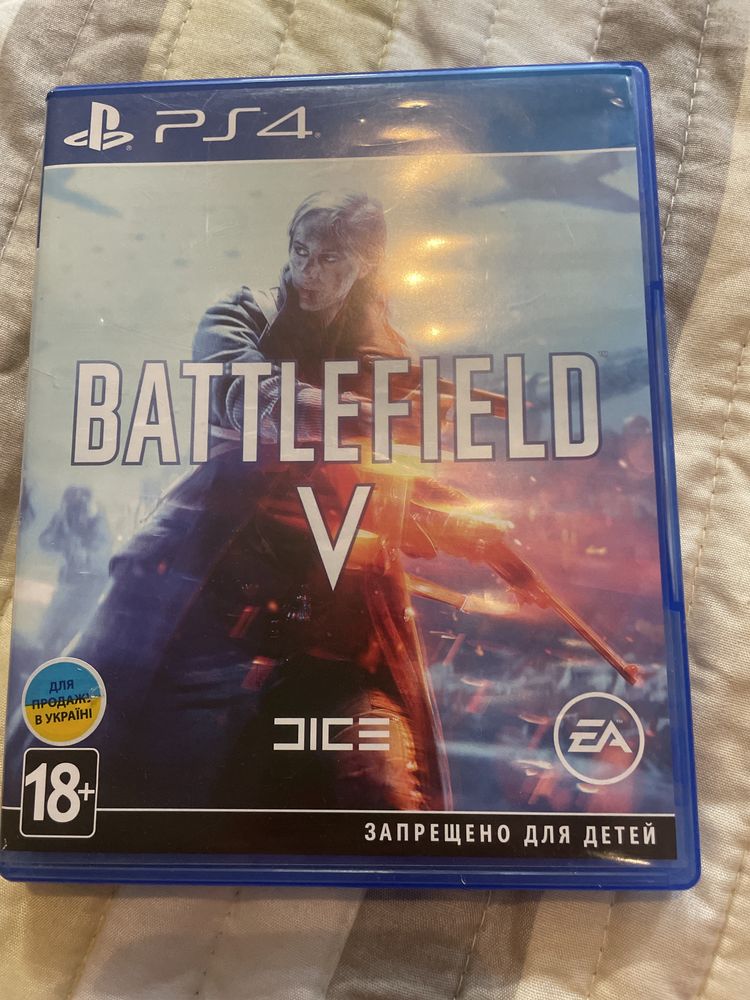 Диск на PlayStation 4. BATTLEFIELD