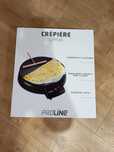 Máquina de fazer crepes Proline nova