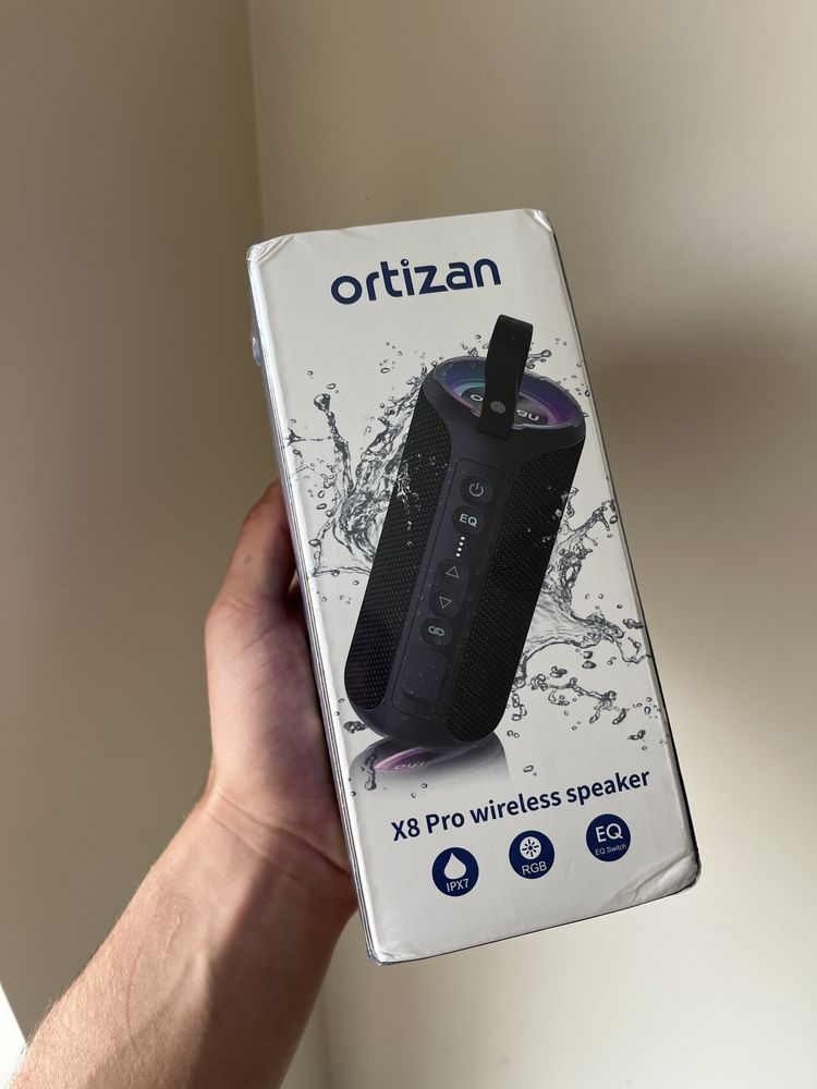 Ortizan X8 Pro – Głośnik Bluetooth 40W | IPX7 | LED | 30h pracy as JBL