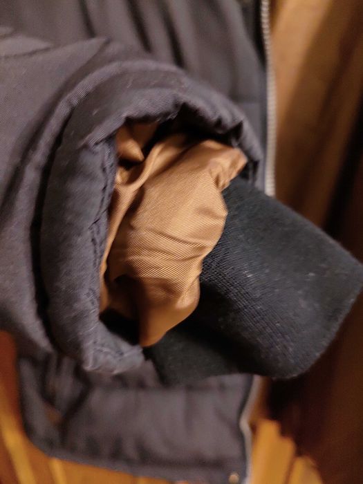 Тепла чоловіча зимова курта Remain Розмір: L темно синя